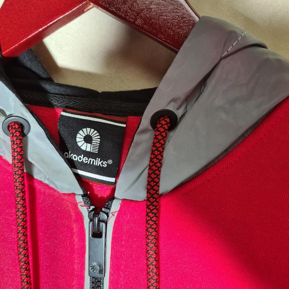 Academics red hoodie size M - Picture 13 of 15